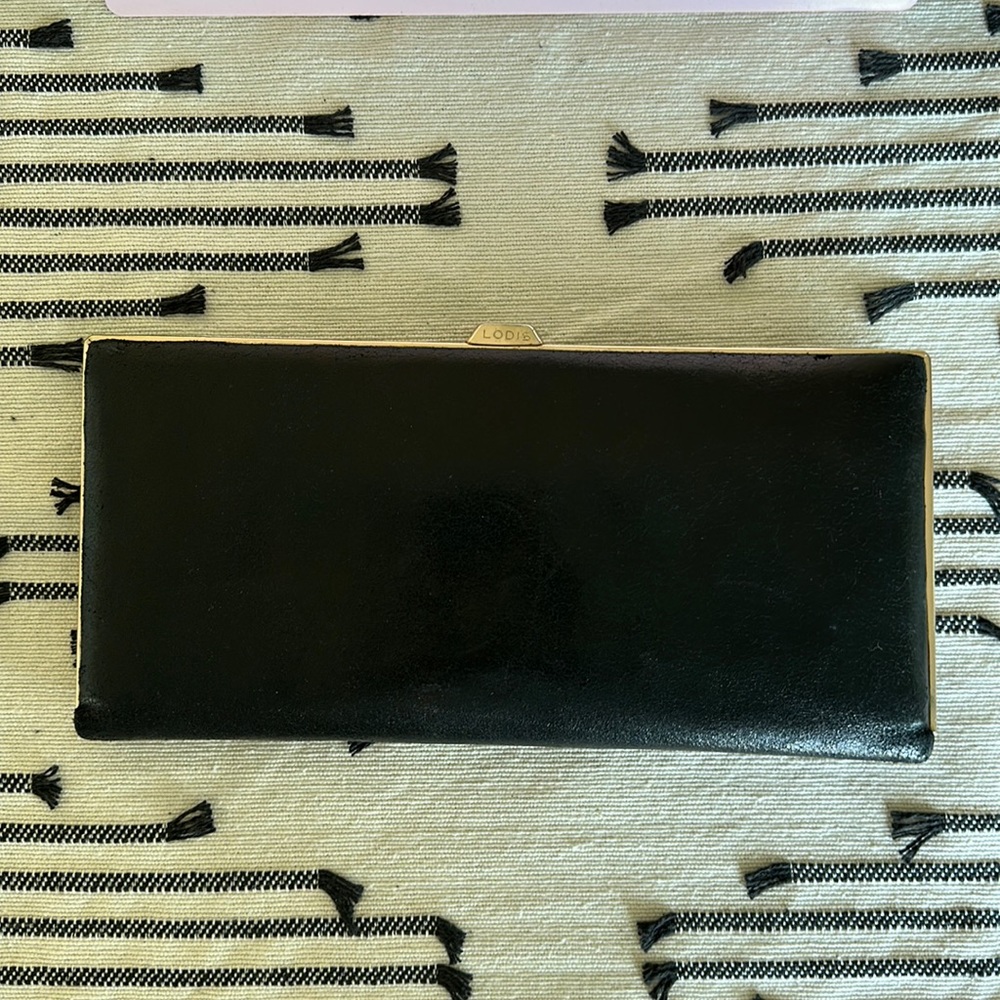 Lodi’s large Framed clutch wallet